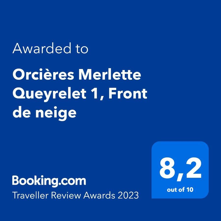 Orcieres Merlette Queyrelet 1, Front De Neige Exterior photo